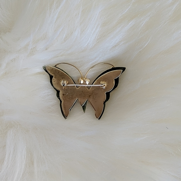 Jade brooch and pin - Picture 3 of 3